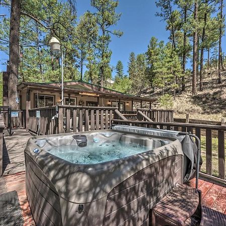 Tranquil Cabin With Stream And Deck Near Dtwn Ruidoso! ภายนอก รูปภาพ