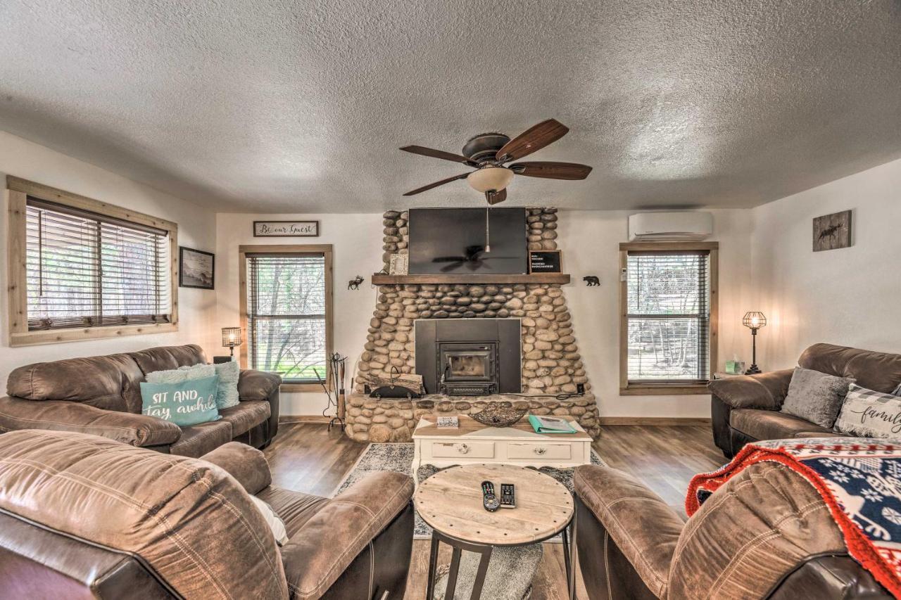 Tranquil Cabin With Stream And Deck Near Dtwn Ruidoso! ภายนอก รูปภาพ