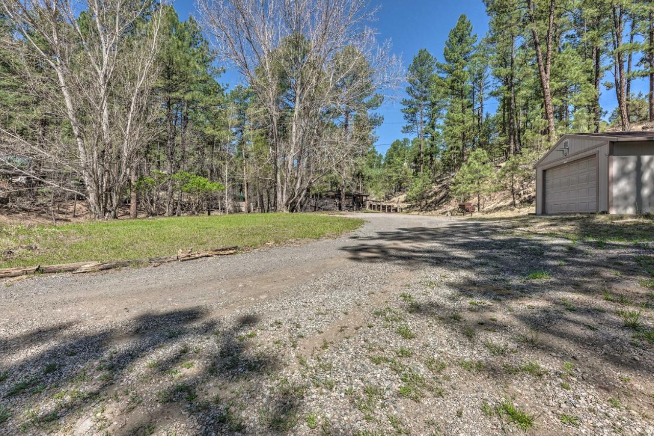 Tranquil Cabin With Stream And Deck Near Dtwn Ruidoso! ภายนอก รูปภาพ