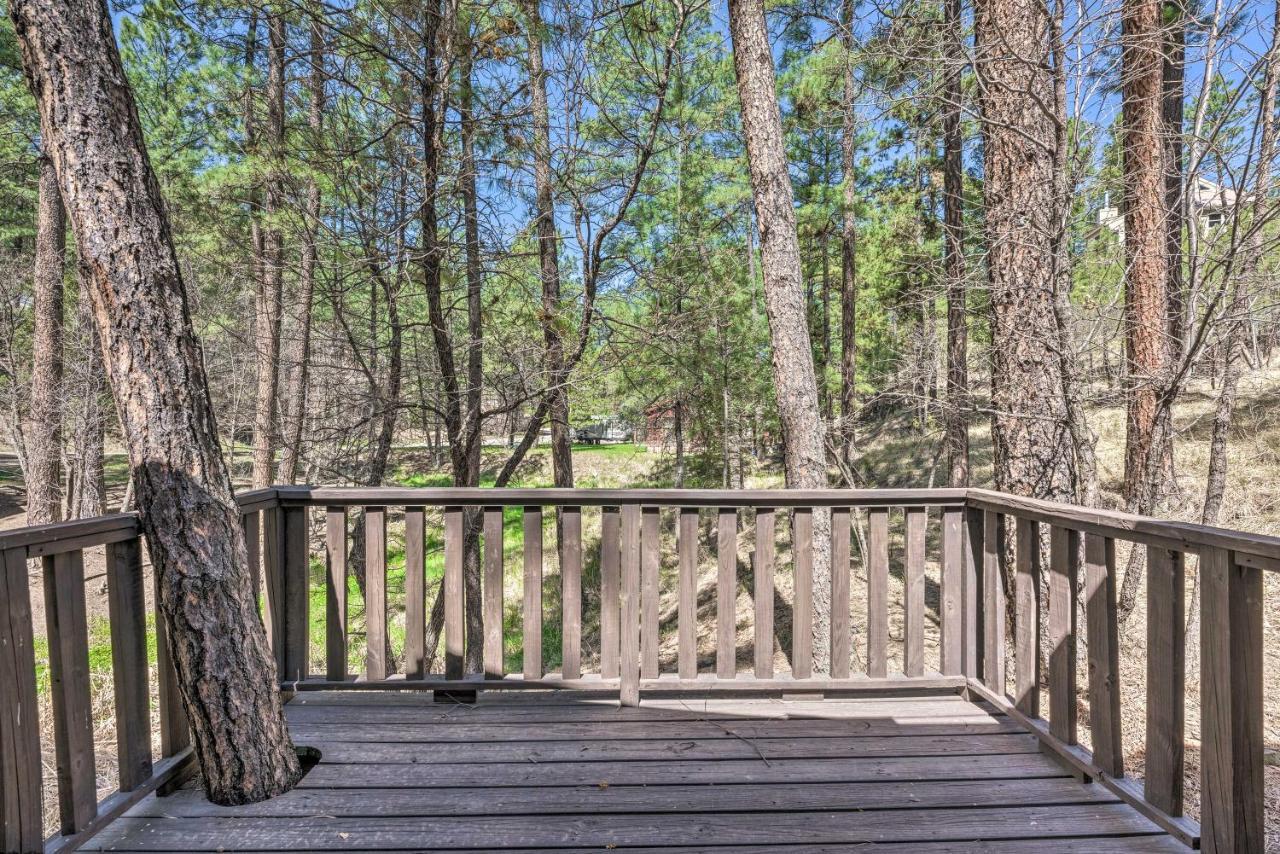 Tranquil Cabin With Stream And Deck Near Dtwn Ruidoso! ภายนอก รูปภาพ